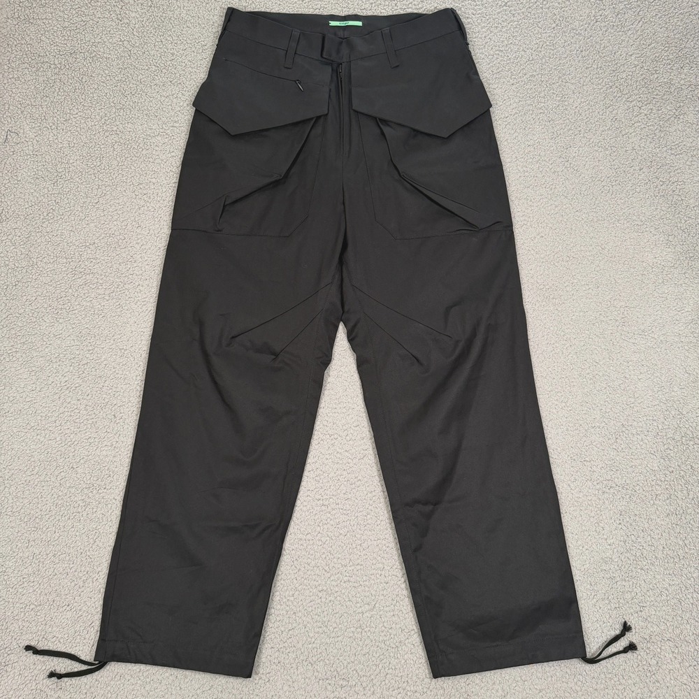 CCP Cargo Pants Mens M Black Tsutomu Kijima Japanese Archive Streetwear